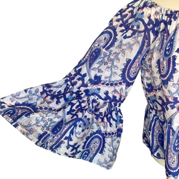 Figue Silk Set - Brielle Bahia Beach Pants & Blouse - Picture 8 of 17